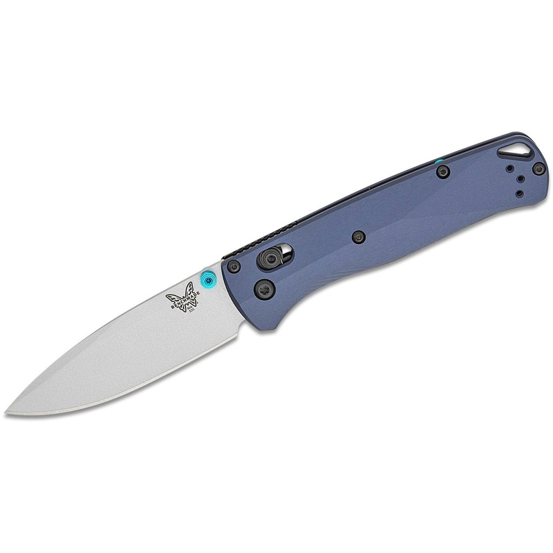 Benchmade Bugout 535SL- Crater Blue- Drop Point