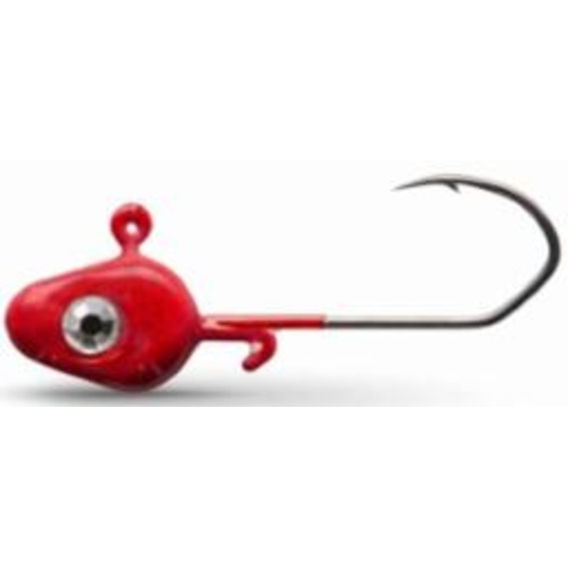 Crystaleyes Tubertail Panfish Jig 1/16oz Ruby Red