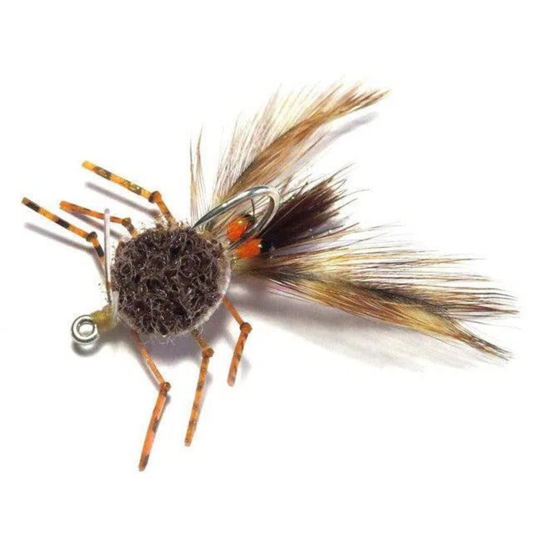 H2O Epoxy Crab Fly Black Size 4