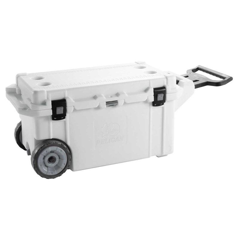 Pelican Progear Elite Wheeled Cooler – White / 76 Litre