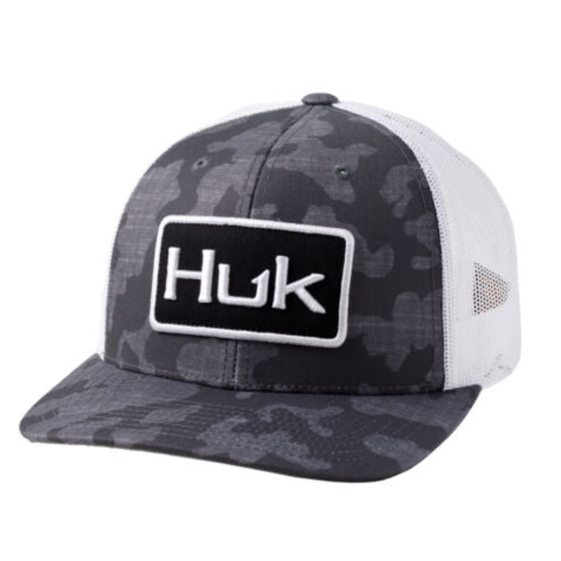 Huk Running Lakes Camo Trucker H3000338 Beach Glass (339)
