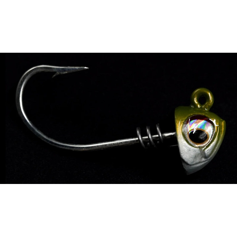 NLBN 5″ Jig Head 1oz Green Back