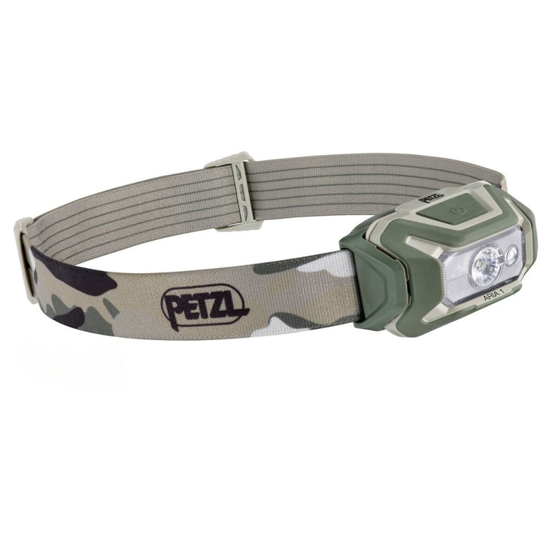 PETZL ARIA 1 RGB 350 Lumen Headlamp 350LM CAMO