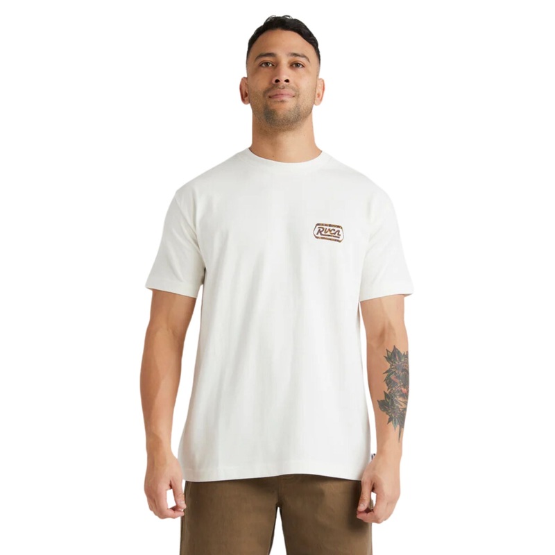 RVCA Atlas SS T-Shirt M SALT