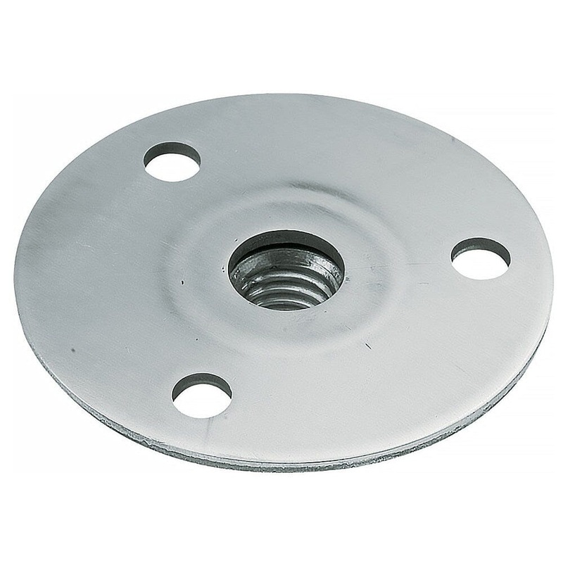Driftmaster Pro Rod Holder Stainless Round Base SSRB0 SSRB0 Right Hand Thread