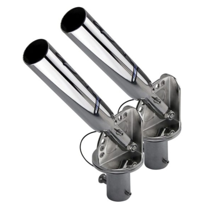 Reelax Outrigger Bases Gunnel Mount Topper Pair