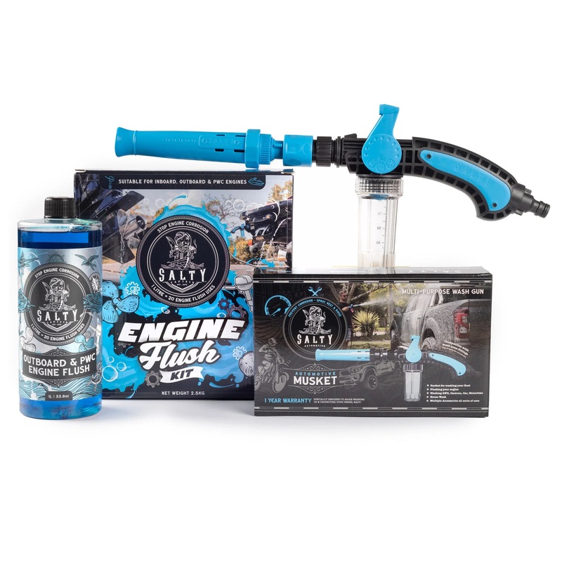 Salty Captain Engine Flush Kit