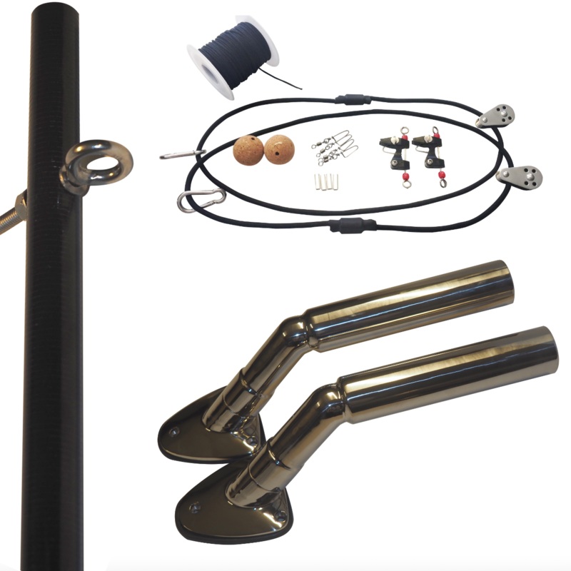 Angler 15ft Outriggers Complete Set