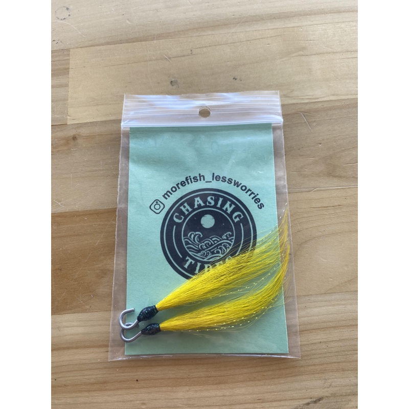 Chasing Tides Tail Flags White
