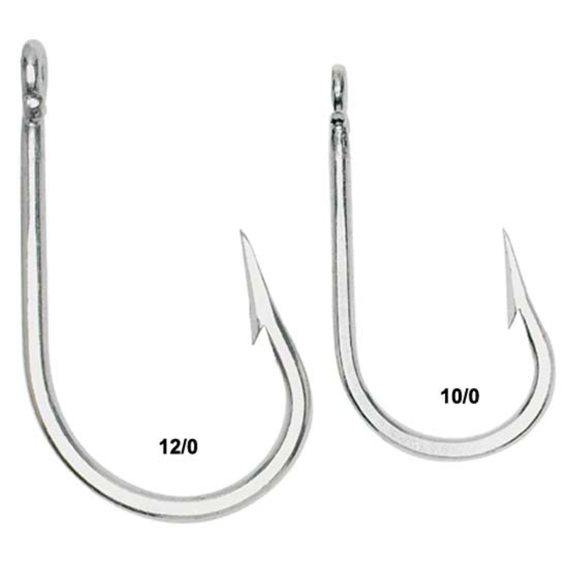 Mustad 7732-SS Stainless Big Game Hooks Value Pack 2pk 10/0