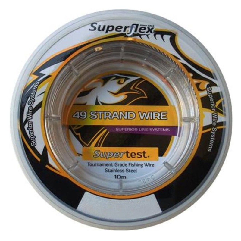Superflex Supertest 49 Strand Wire 175LB X 10M