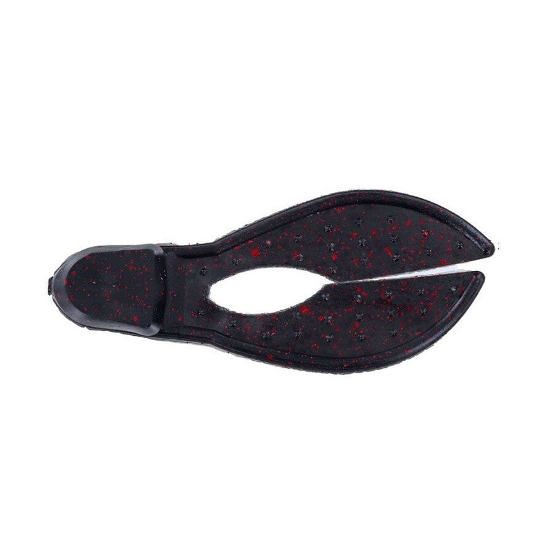 Zoom Super Chunk 3.5” Black Red Glitter 5pk