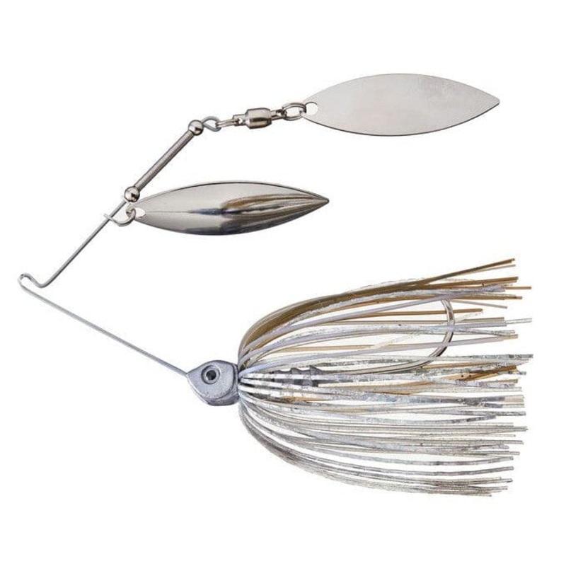 Greenfish Bad Little Blade Double Willow Spinnerbait New Shad 7/16oz