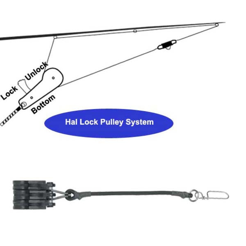 Hal Lock Triple Locking Pulley 12IN