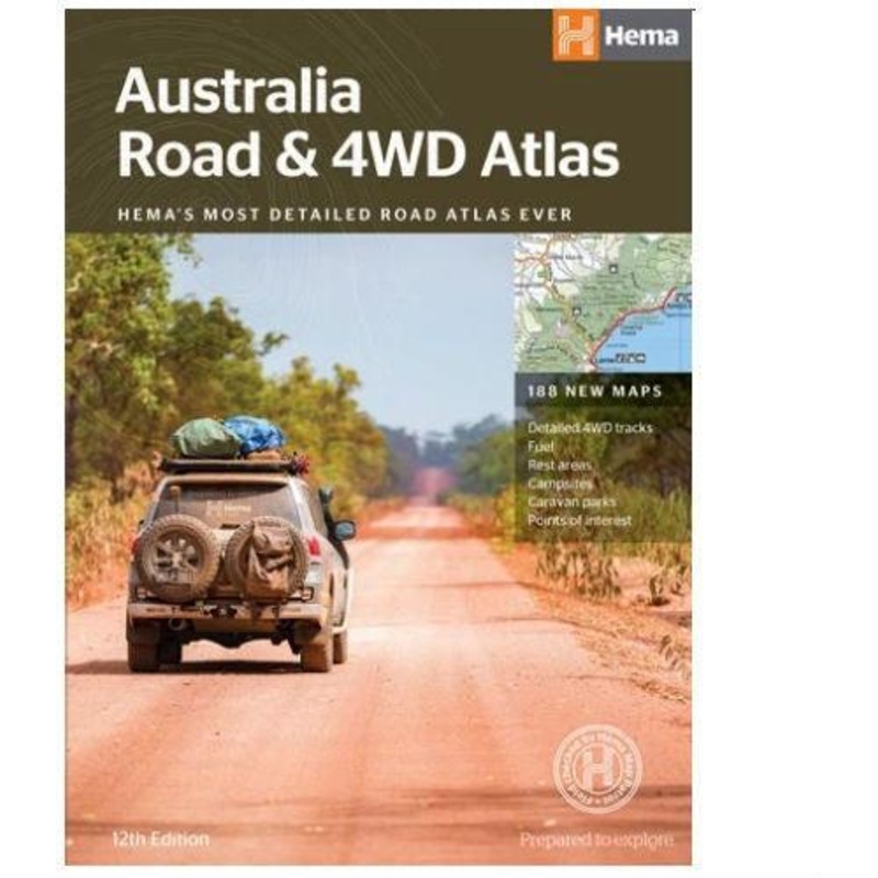 Hema Australia Road and 4WD Atlas