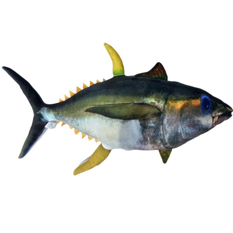 Stuffed Toy Soft Plush Yellow Fin Tuna