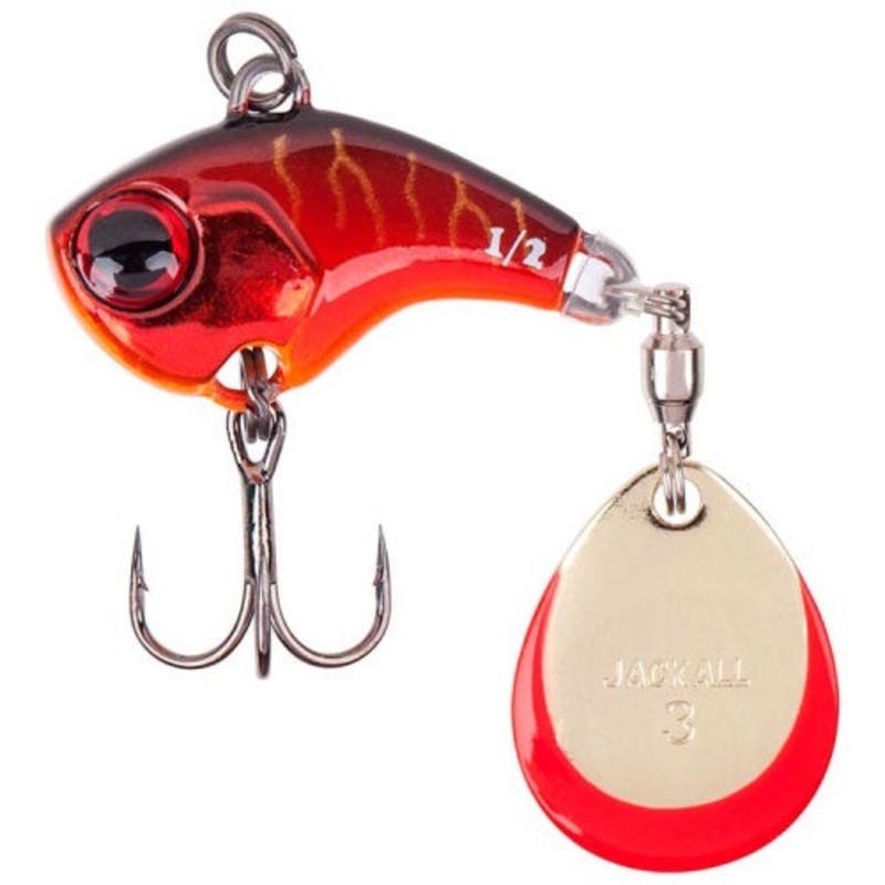 Tail Spinner JACKALL Deracoup 3/8oz (10.5g) Blueback Chartreuse