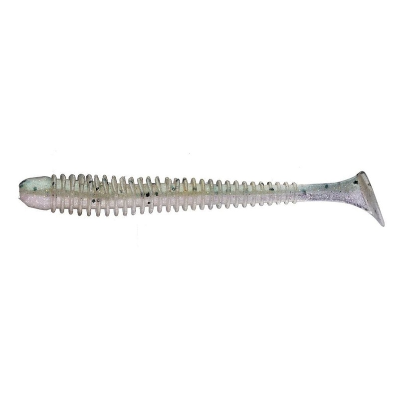 Keitech Swing Impact Swimbait Ghost Rainbow Trout 482 3.5″ 8pk