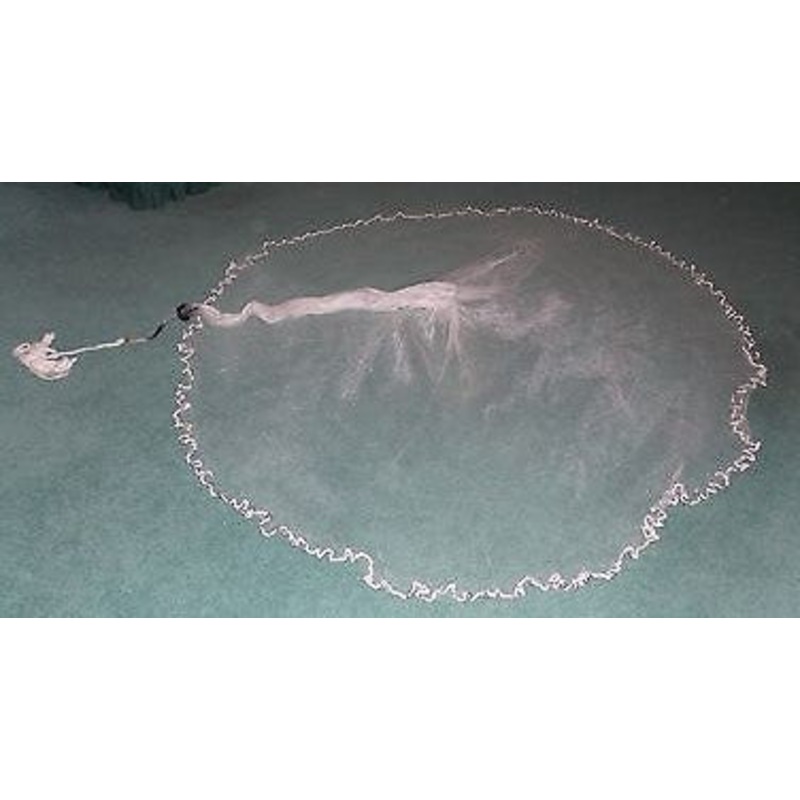 Moonlighter Original Cast Nets 1.5LBS Of Lead Per Foot 8FT 1/4″ 1.5LB/FT