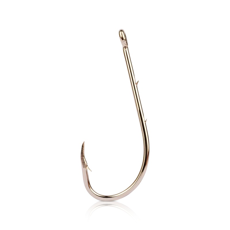 Mustad 92661-ni bait holder beak hook nickel #1 10ct 92661-NI