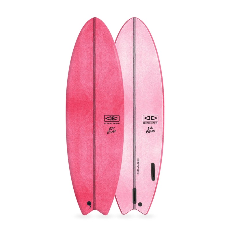 O&E Ezi-Rider Softboard 6′ 6FT Acid Green