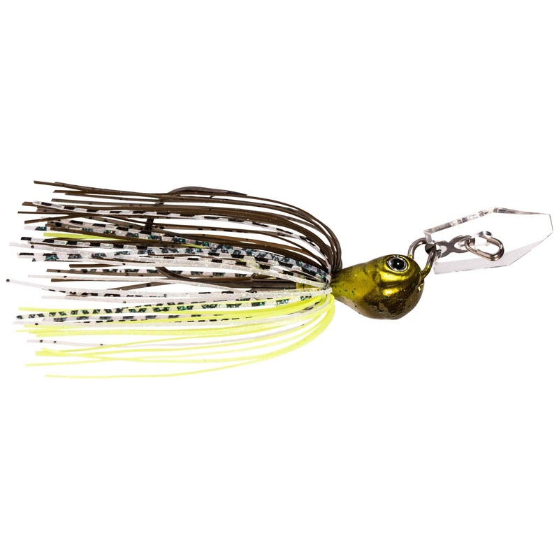 Z Man Chatterbait Jackhammer Stealth Blade Bhite Delight 3/8 oz