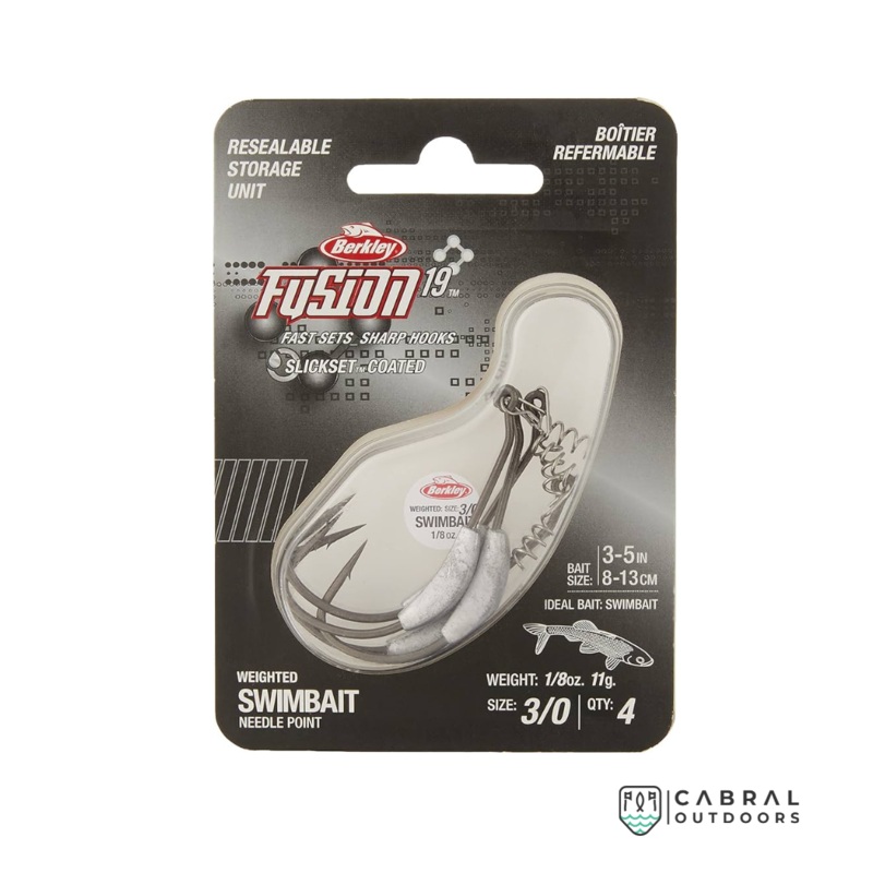 Berkley Fusion19  EWG Hook | size: 4/0 – 7/0 | 4/0