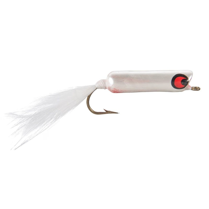 Betts Pop N’ Stripe Popper Fly Pearl White 1/0