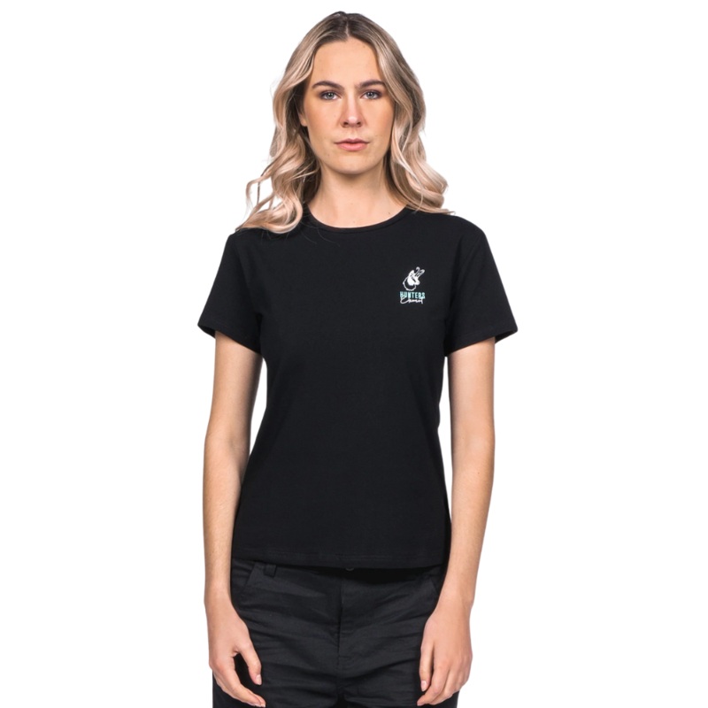 Chamois Tee Womens 10 Black