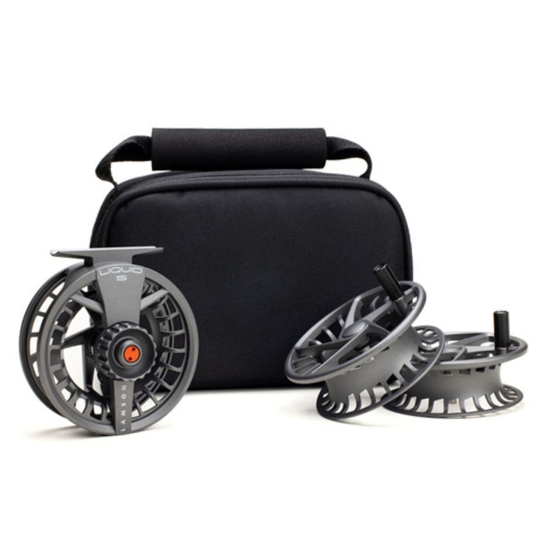 Lamson Liquid S-Series Fly Reel Plus 2 spare spools 5/6 DAY BREAK