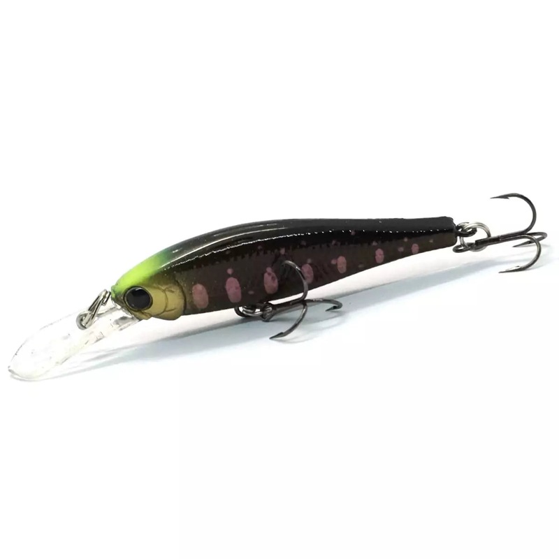 LUCKY CRAFT Pointer 48DD – 48 mm Chart Head Black Amago