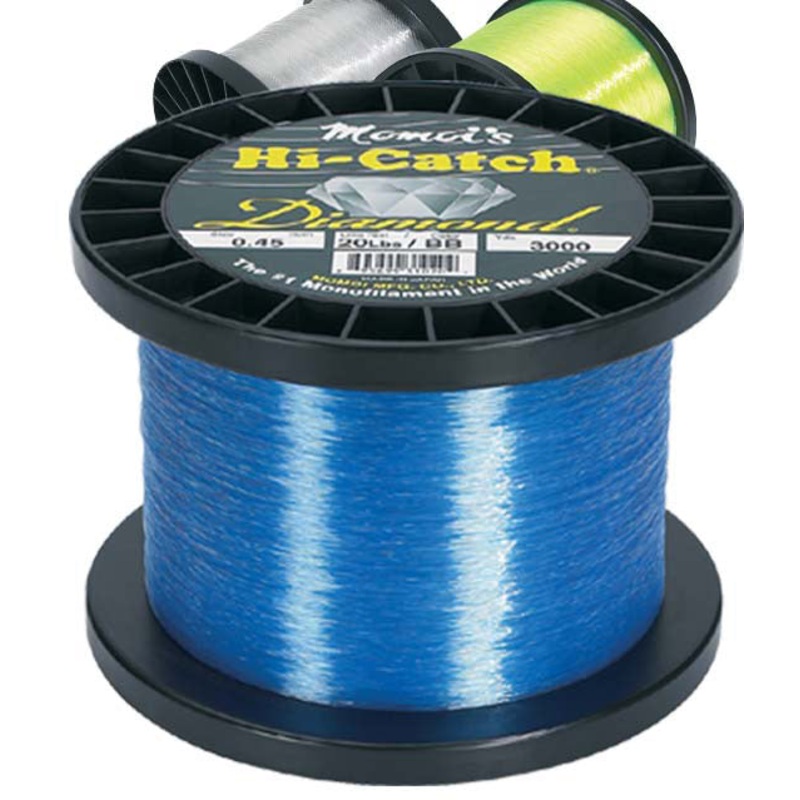 Momoi Hi-Catch Diamond Line 3000 yd Spool BLUE 100LB