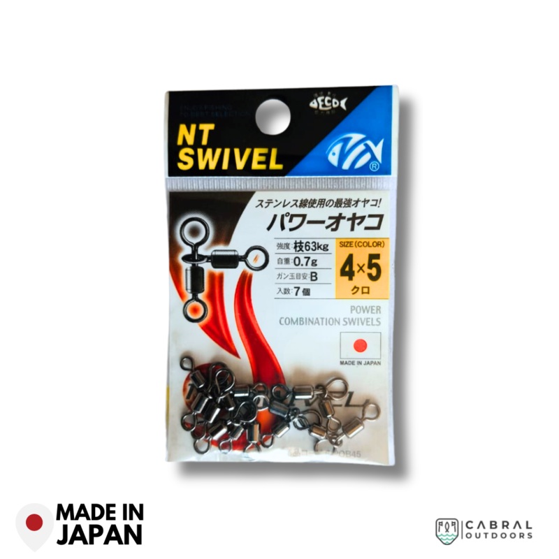 NT Power Combination Swivels | Size: 1/0x1-4×5 1/0x1