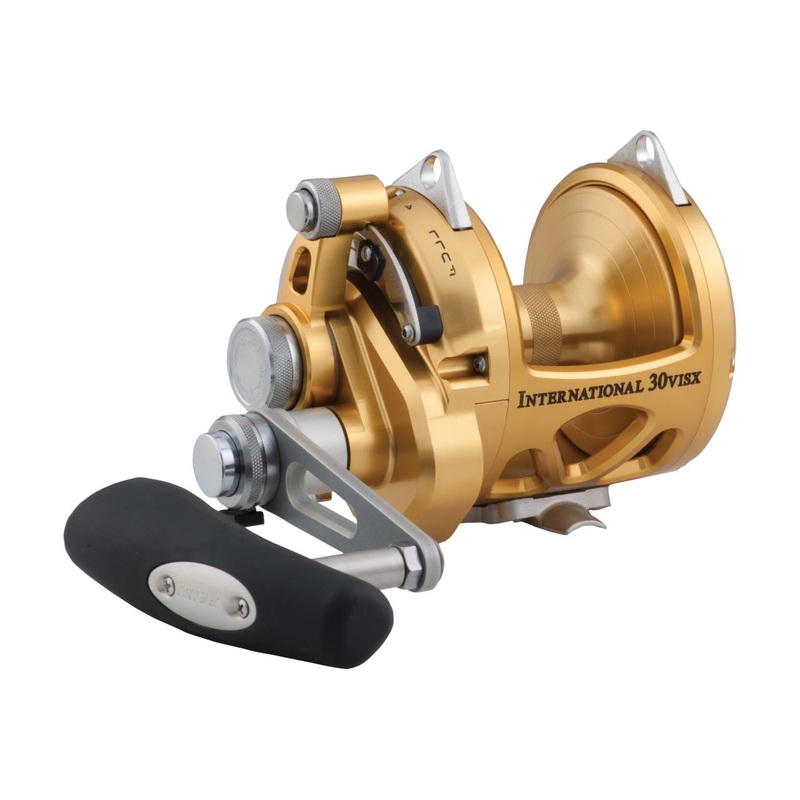 Penn International VISX Series Extreme 2-Speed Reels Gold 12VISX