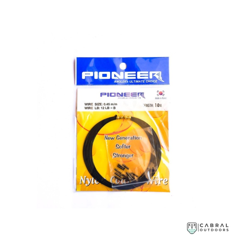 Pioneer Nylon Coated Wire Leader 12 LB