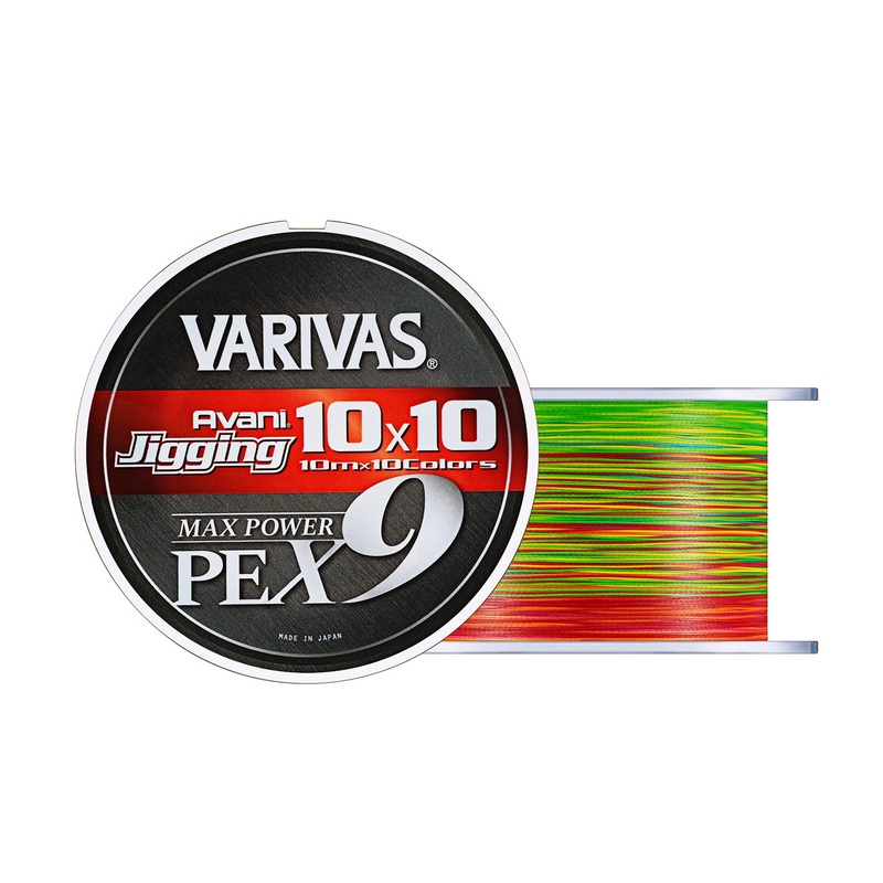 Varivas Avani Jigging 10×10 Max X9 300m PE1.5