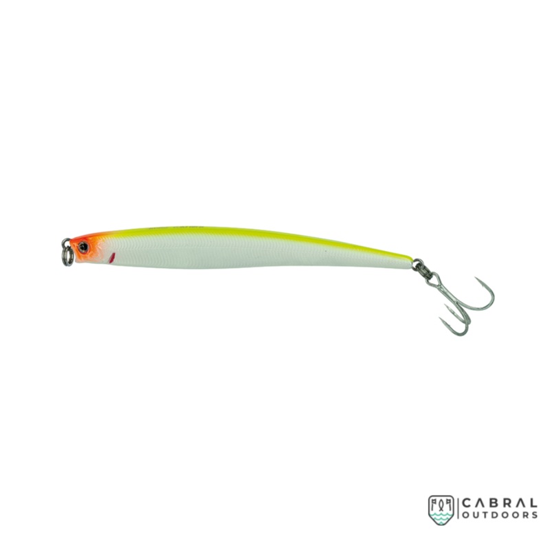 Molix Casting Jig Minnow 115 Baitfish Series | Size: 11.5cm | 28g Pearl White Orange