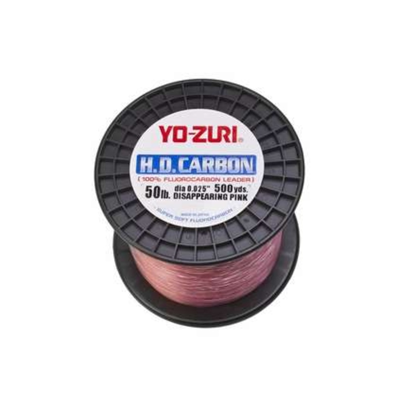 Yo-Zuri 500YDS Pink Fluorocarbon Leader 30LB