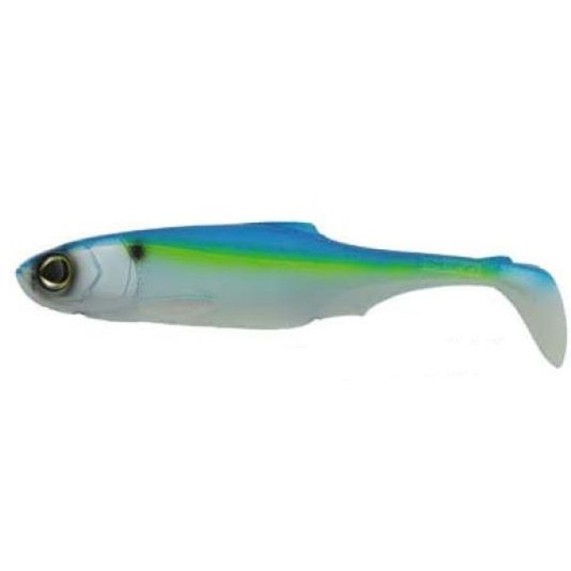 Biwaa SubMission Paddle Tail Soft Plastic Lure Aurora Gold Rigged