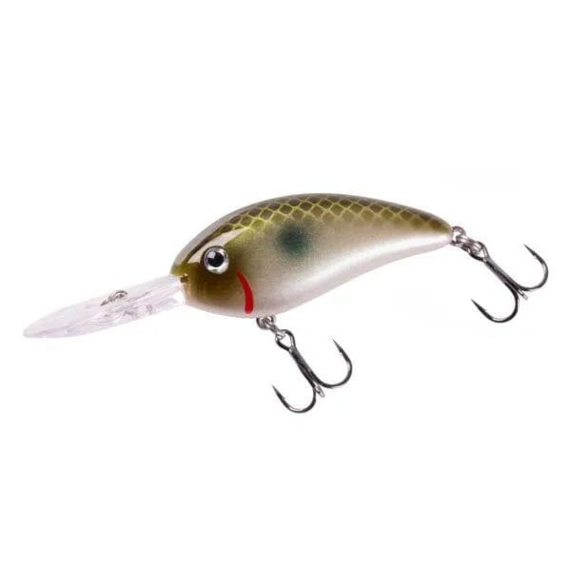 Bomber Gen 2 Fat Free Fingerling Crankbait Green Pearl Shad