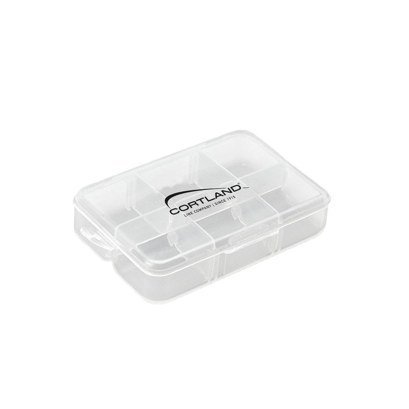 Cortland U-Bottom Fly Boxes SMALL:  3-3/8″ X 2-1/4″ X 3/4″