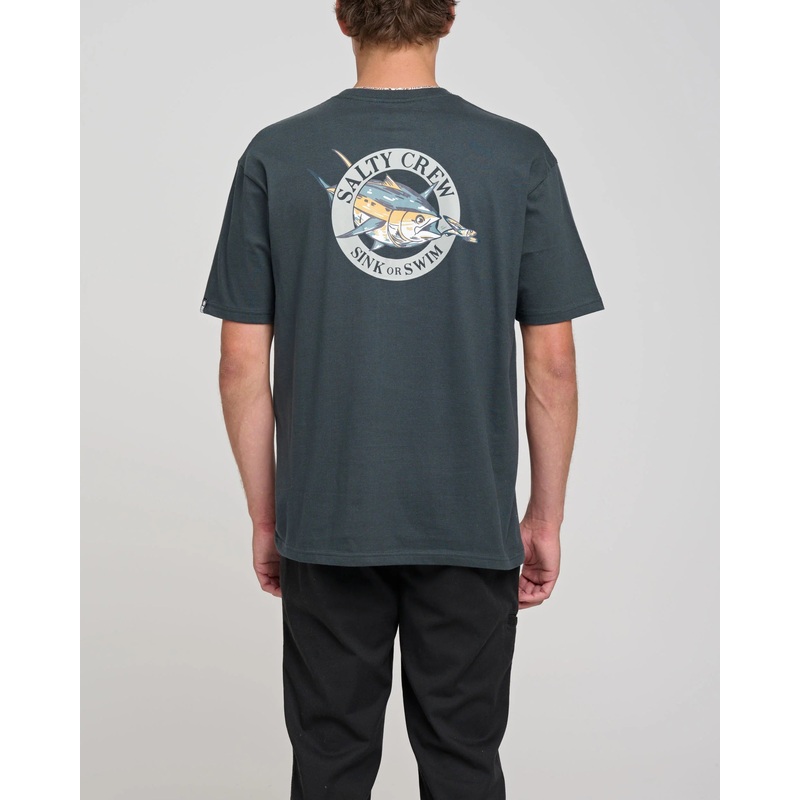 Salty Crew Chaser Premium SS Tee Coal M