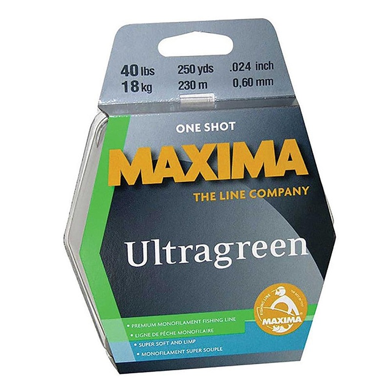 Maxima Mono Line 1-Shot Spool – 220yds Ultragreen 10#