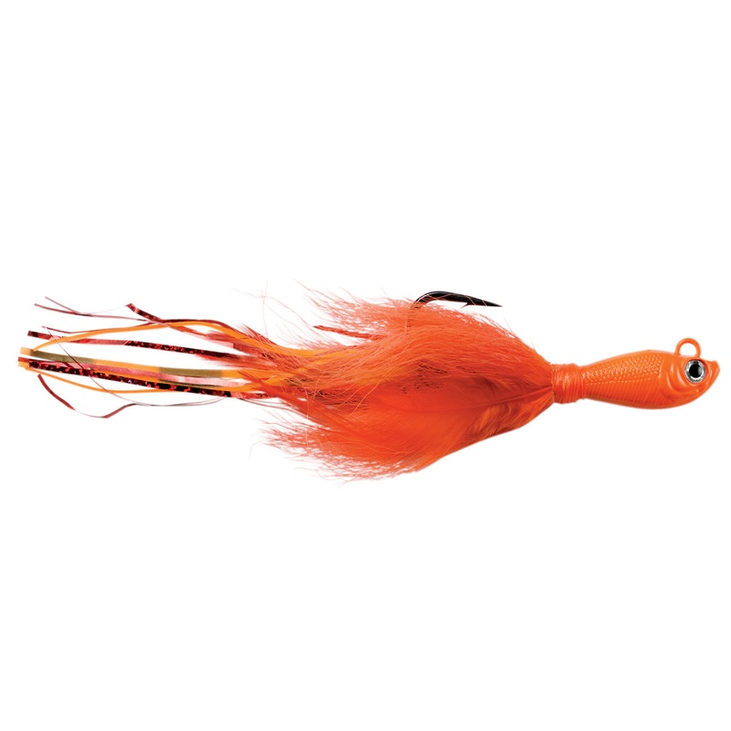 SPRO Power Bucktail Custom Orange Size 1 1/2