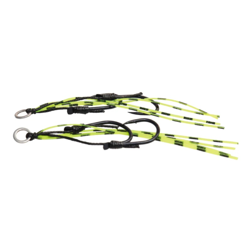 TT Assist Hooks CHARTREUSE TIGER LARGE