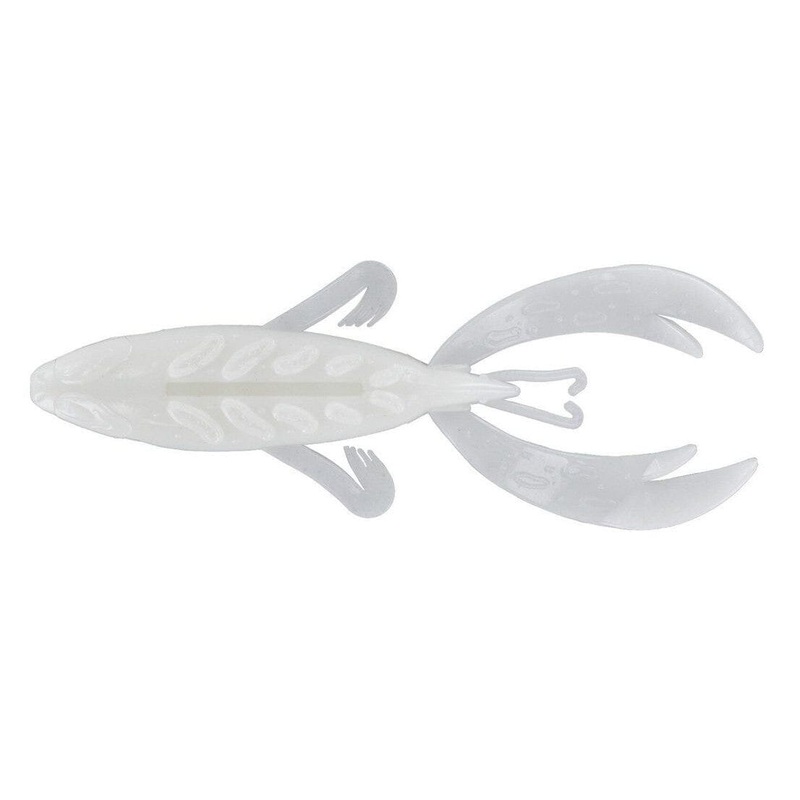 Big Bite Baits Fighting Frog White 4″ 7pk