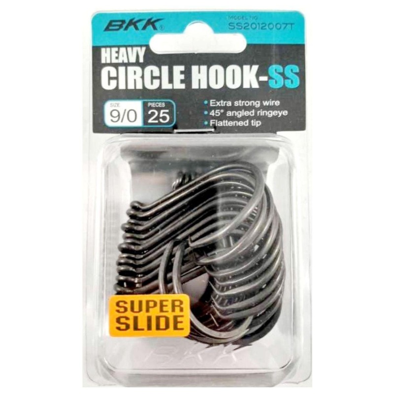 BKK Heavy Circle SS Hooks 25 Pack 6/0