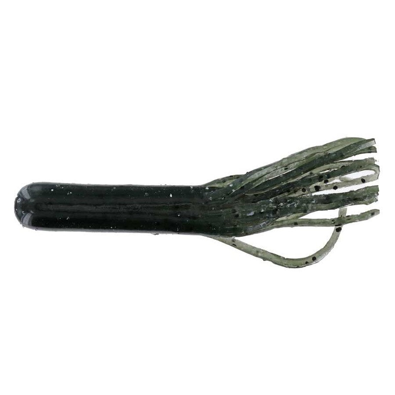 Gitzit Fat Tubes 3.5” Green Craw 10pk