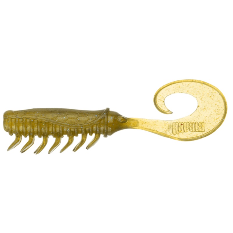 Rapala Crush City Creeper Soft Plastic 2.5 INCH Banana Prawn