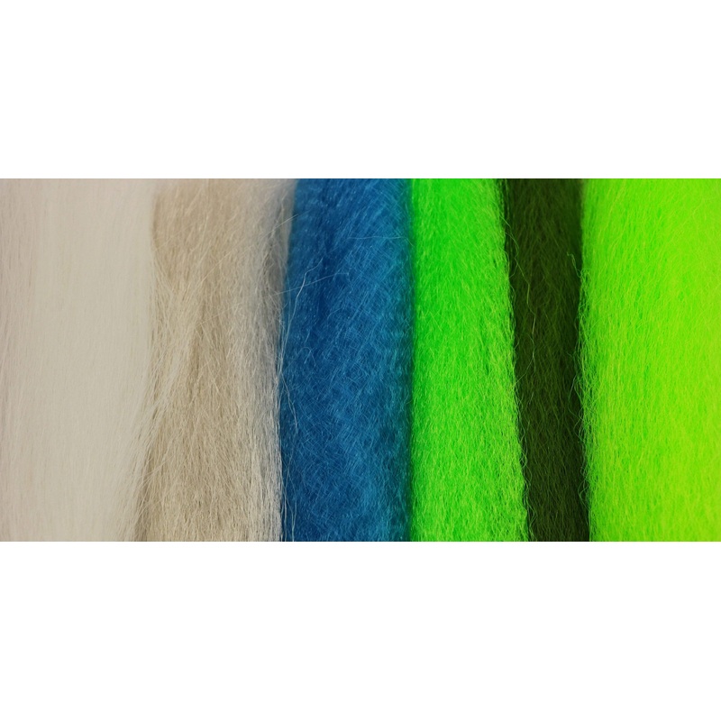 Slinky Fibre Bucktail White